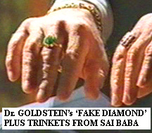 Dr. Michael Goldstein’s ‘fake diamond’ ring plus