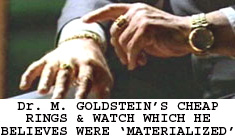 Dr. Michael Goldstein's bogus jewels