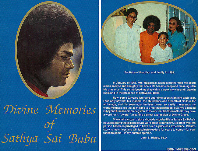 Diane Baskin 'Divine Memories of Sathya Sai Baba'