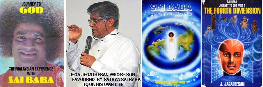 Jega Jegathesan books on Sathya Sai Baba