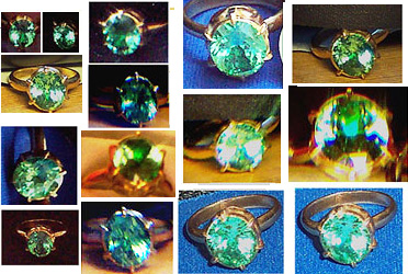 Different photos of ring given to Robert Priddy in 1986