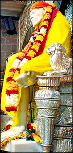 Statue of Shirdi Sai Baba in Shirdi